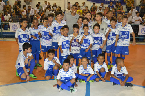 Fotos da abertura do 15º Copa Gremetal de Futsal 