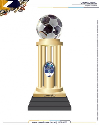 Premiação da  15ª Copa Gremetal de Futsal 