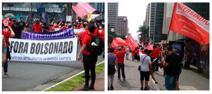No dia 02 de outubro ocupamos as ruas exigindo o fim do governo Bolsonaro, um governo que ataca a vida e os direitos